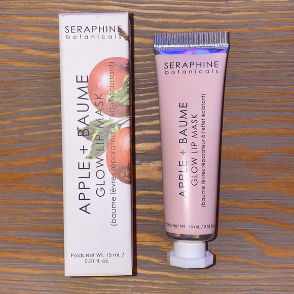 Seraphine Botanicals apple + baume glow lip mask - Picture 3 of 5